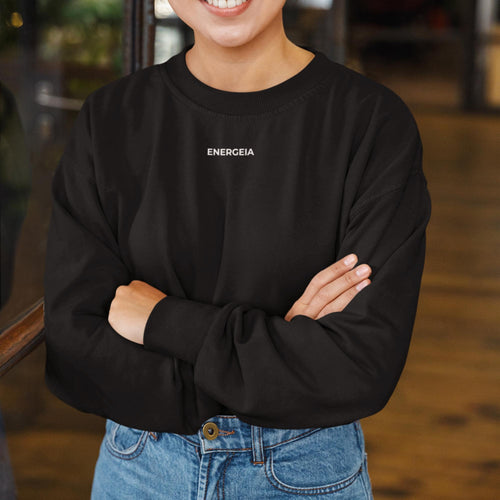 Bella Ladies Cropped Sweatshirt Gym Crop Top, Womens Activewear, Athleisure Top