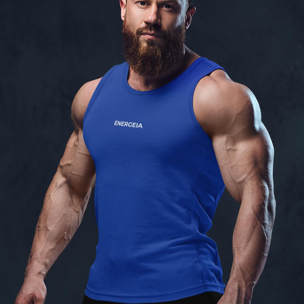 Mens Gym Vest | Workout Fitness Training Tank | Energeia Activewear