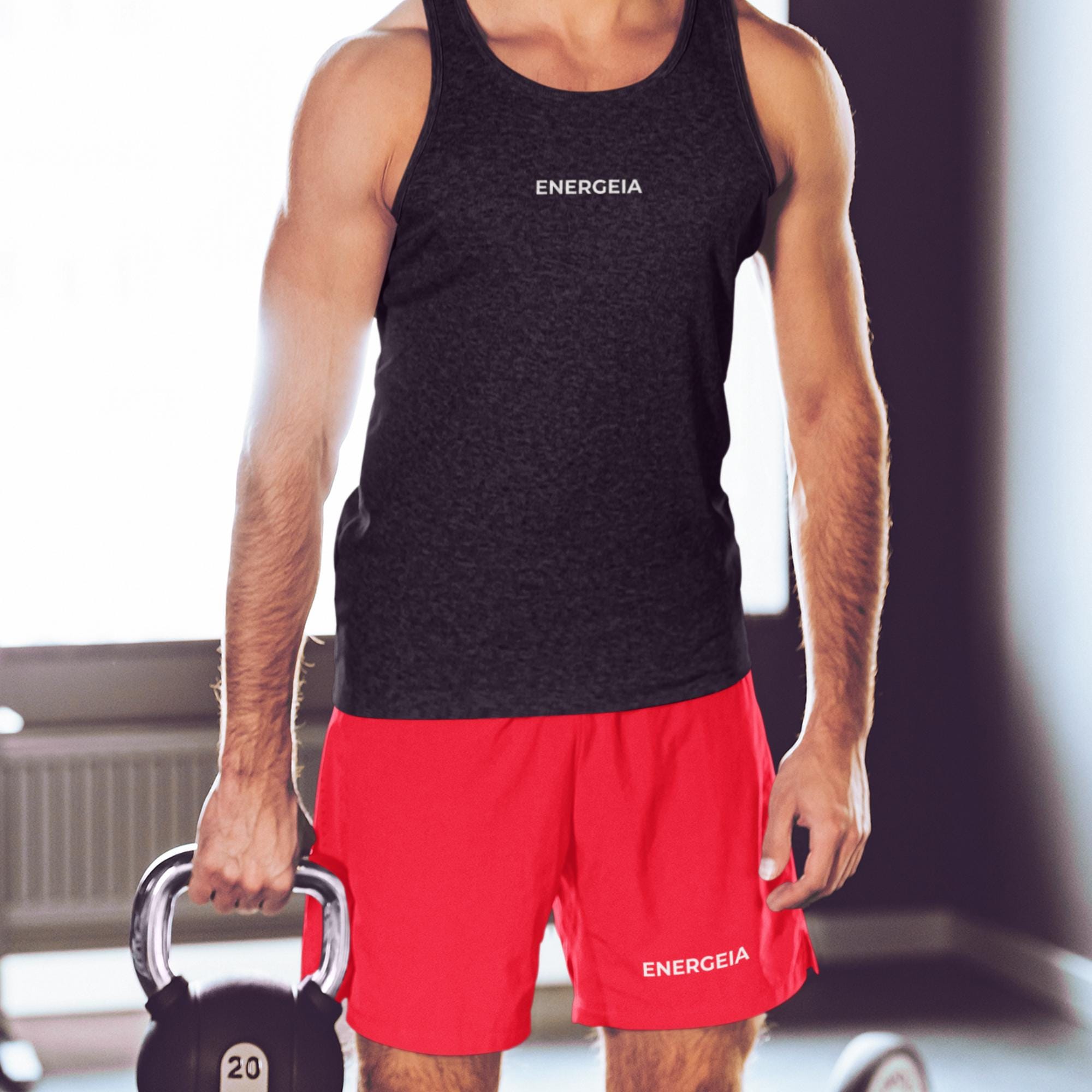 Mens Gym Vest | Workout Fitness Training Tank | Energeia Activewear