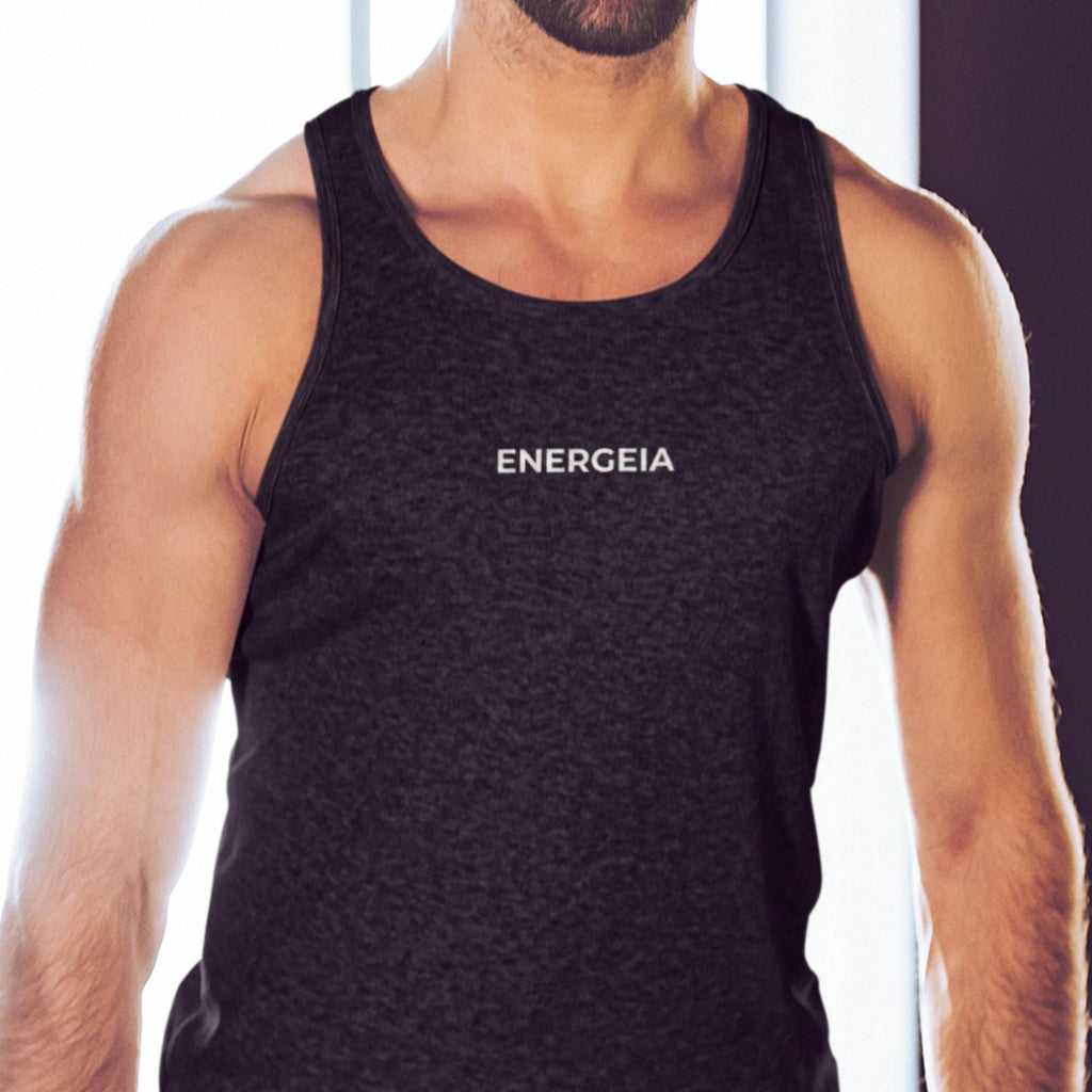 Mens Gym Vest | Workout Fitness Training Tank | Energeia Activewear