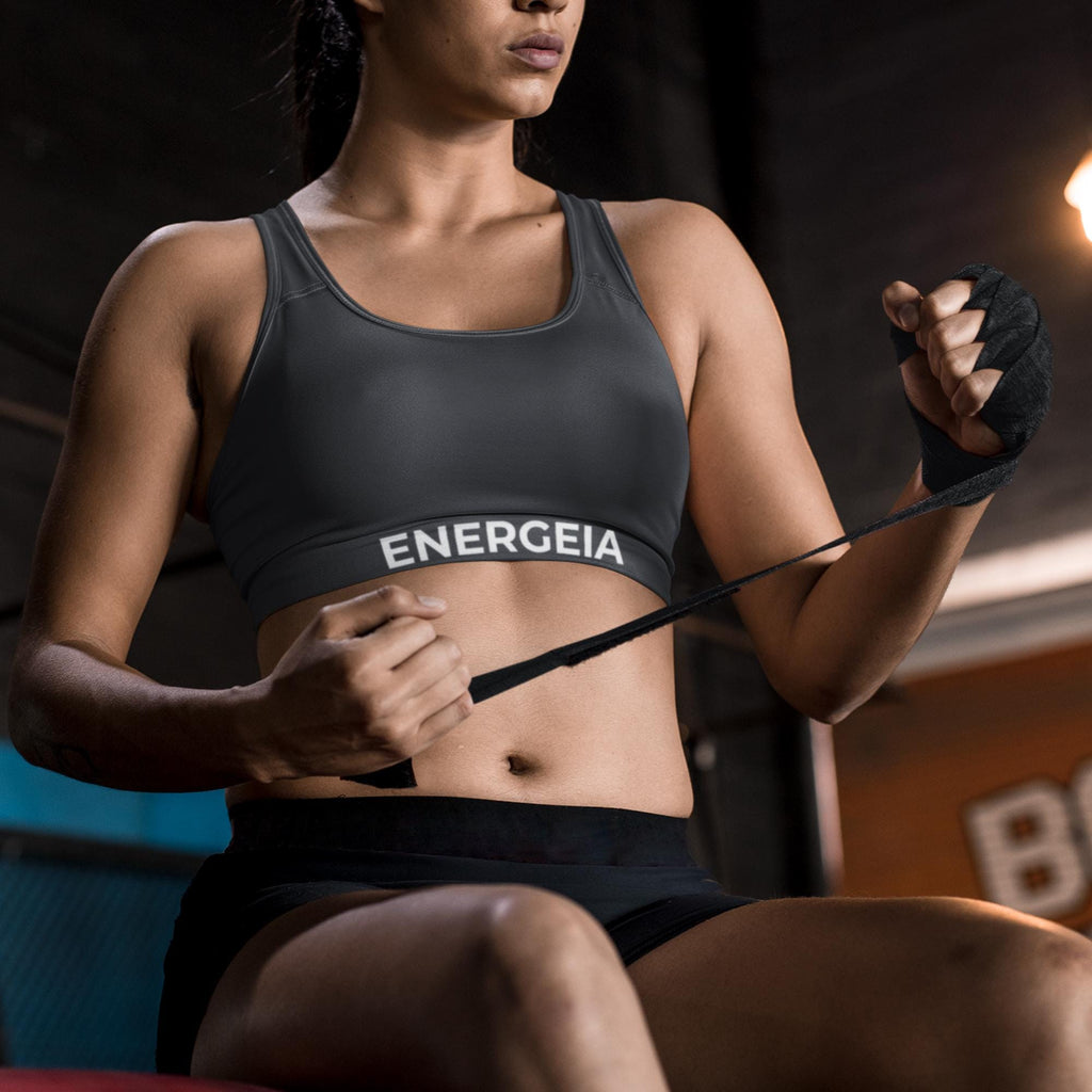 Energeia Womens TriDriÂ® Seamless 3D Fit Sports Bra | Supportive Gym & Workout Bra