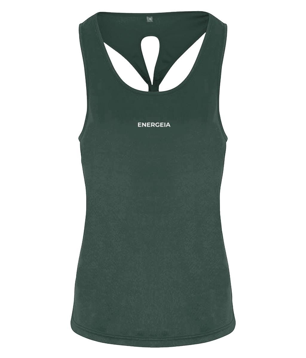 Women’s Yoga Knot Vest | Lightweight Gym Top for Training, Pilates & Athleisure | Energeia Activewear