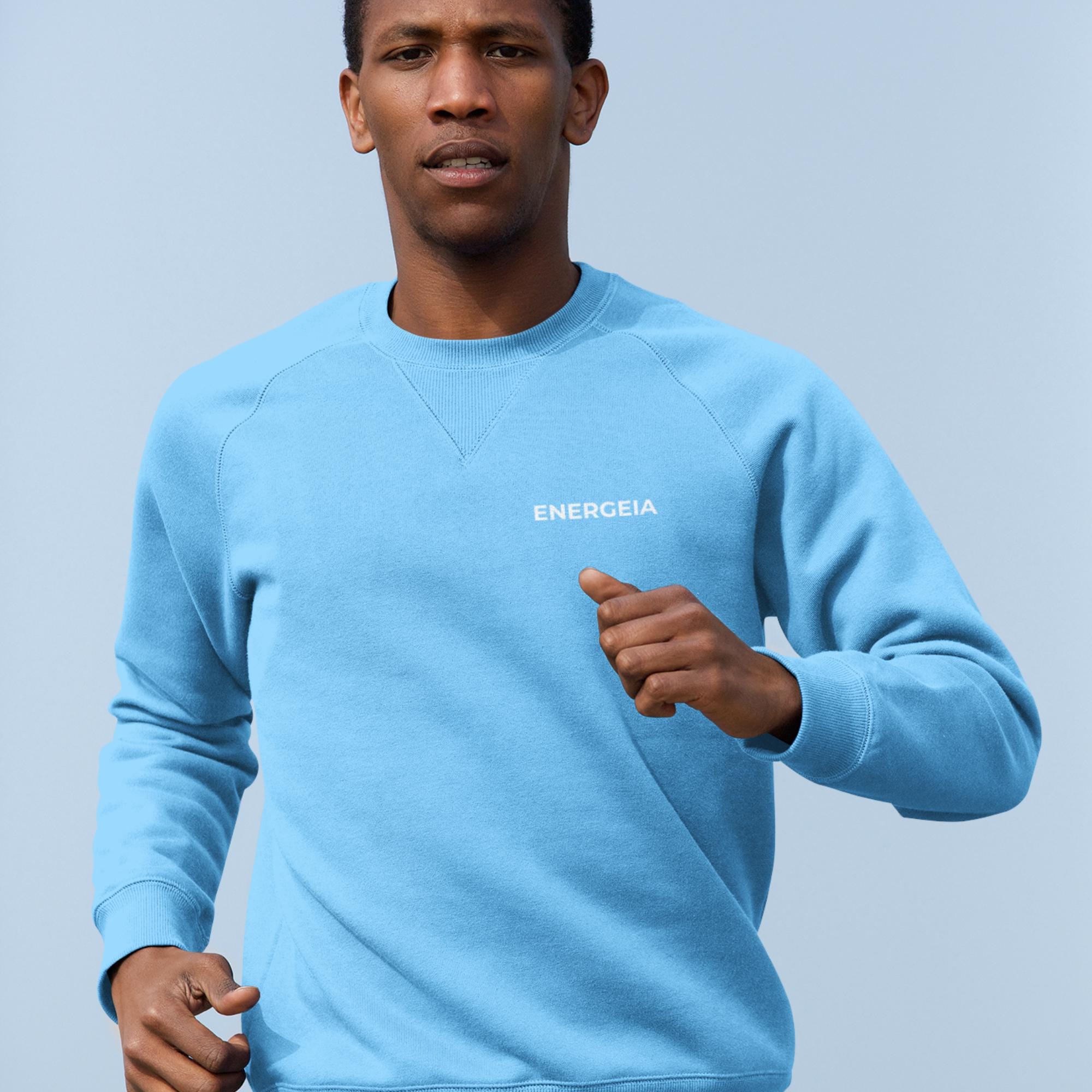 Unisex Gym Sweatshirt | Fitness Training Top | Energeia Athletic Streetwear | Activewear Jumper