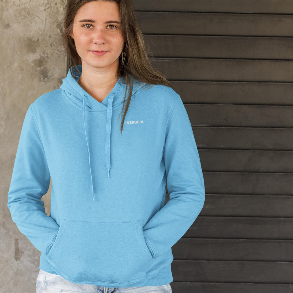 Women’s Gym Hoodie | Energeia Fitness Top | Oversized Workout Pullover | Stylish Activewear