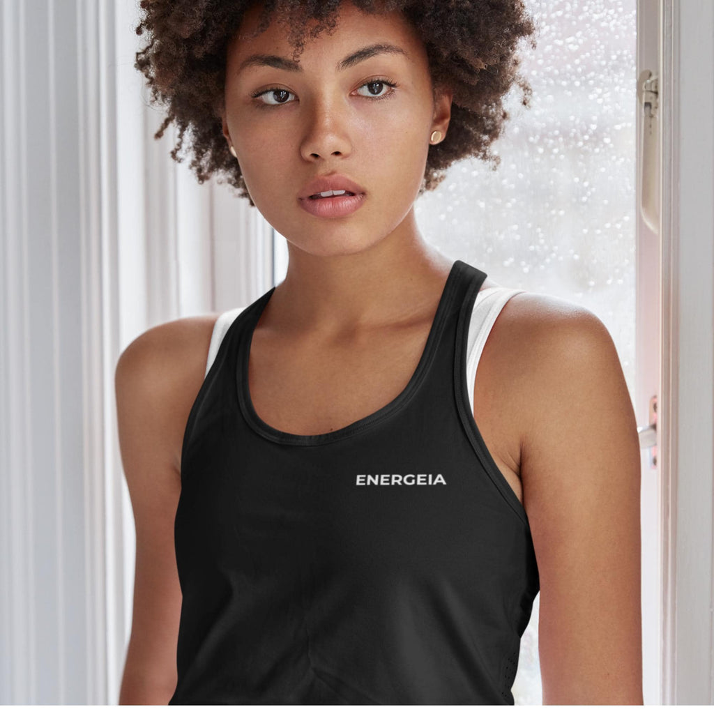 Women’s Cotton Gym Tank Top | Sleeveless Workout Vest | Fitness Training Top