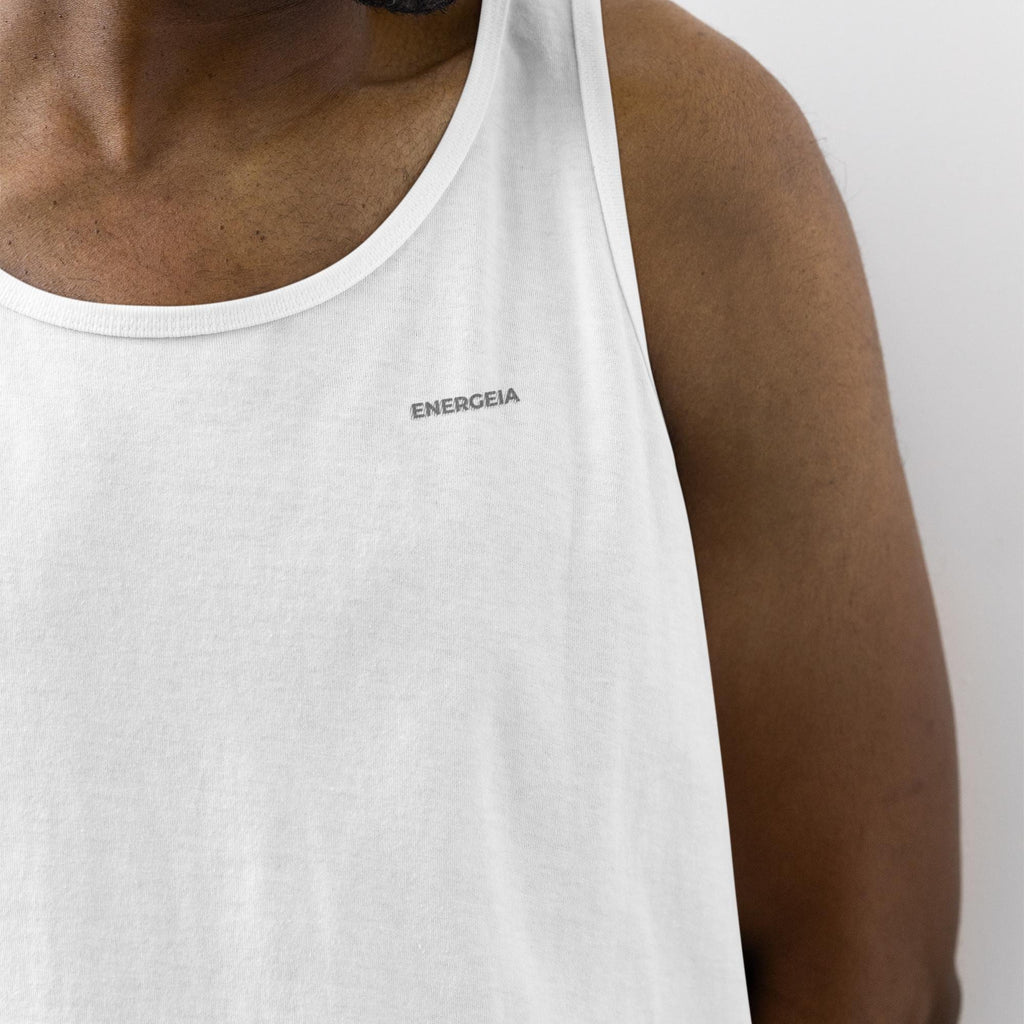 Energeia Mens Jersey Tank Top Gym Workout Vest