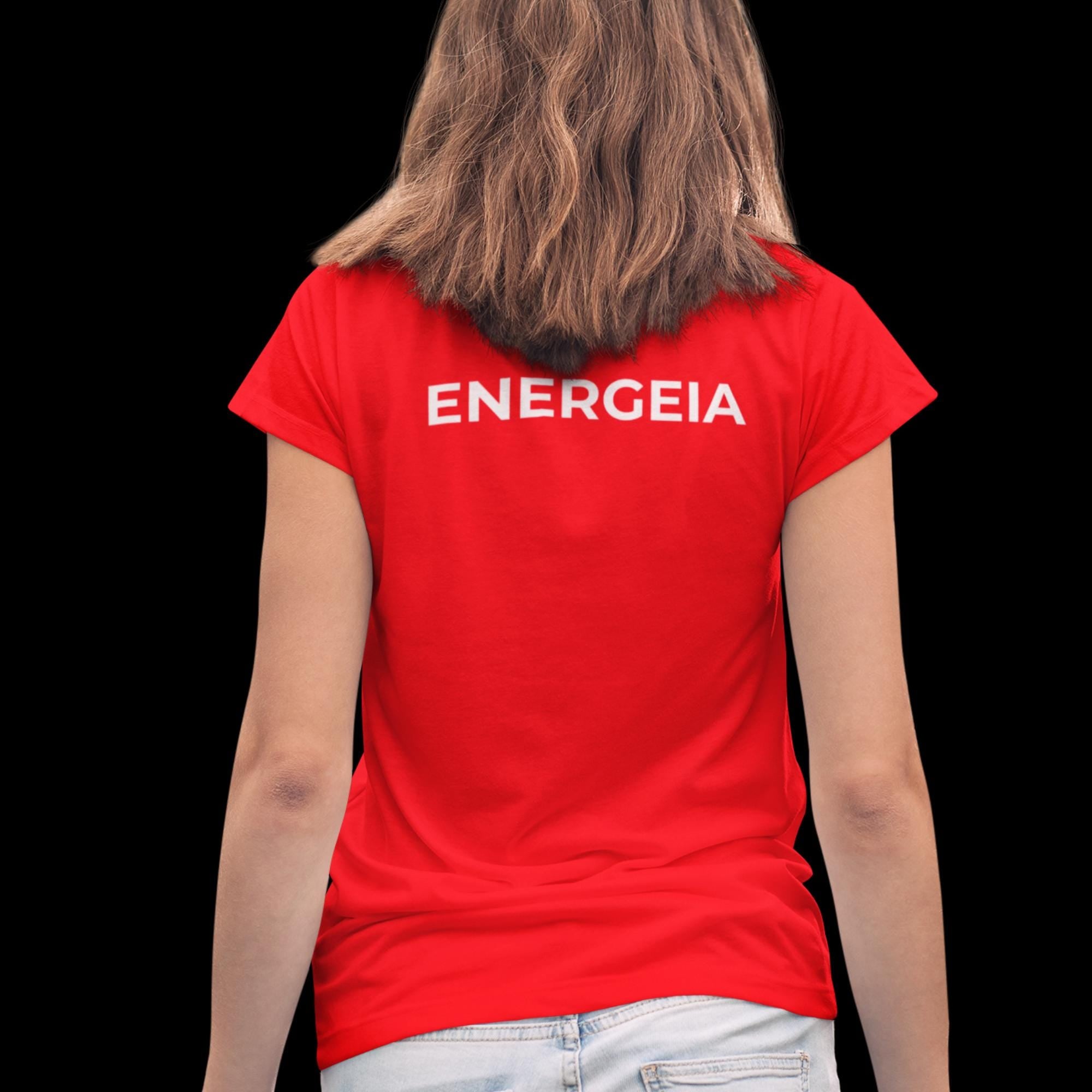 Energeia Women’s Sports T-Shirt | Lightweight Gym Tee | Breathable Workout Top for Training, Fitness & Activewear
