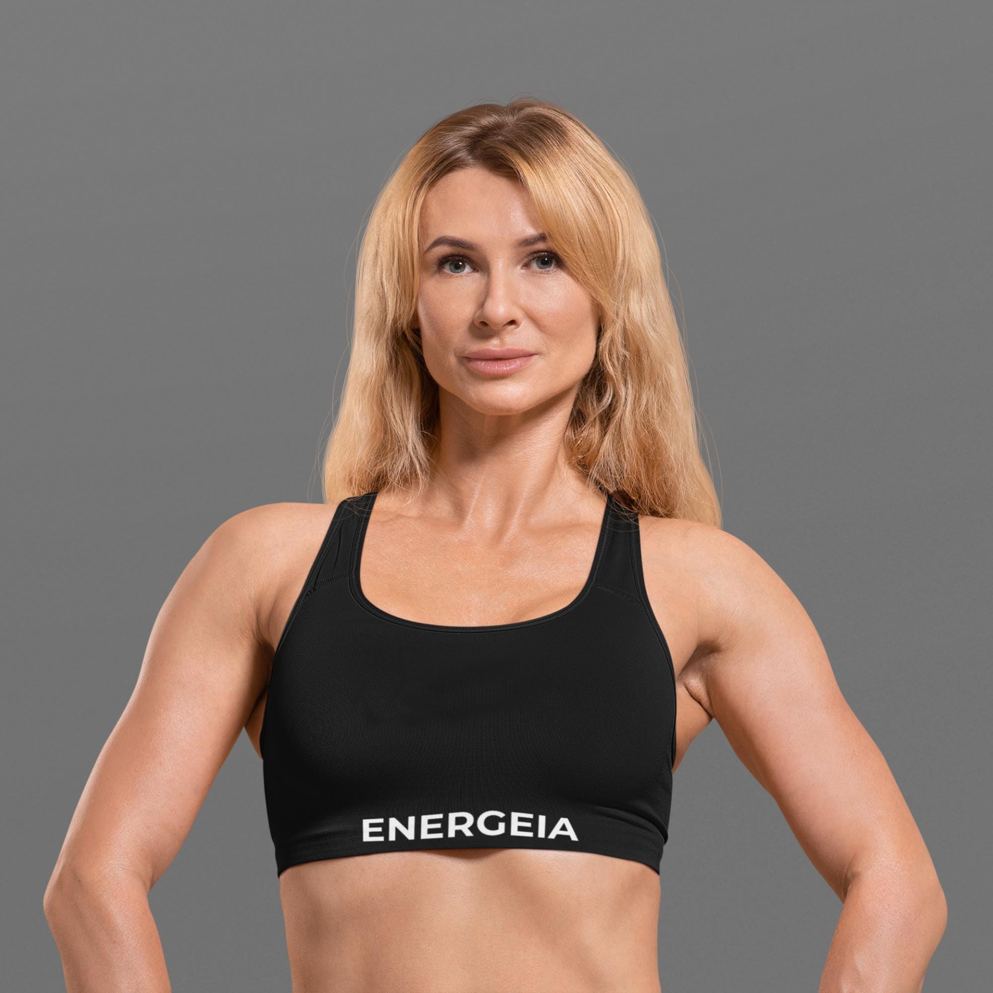 Energeia Women’s TriDri® Seamless 3D Fit Sports Bra | Supportive Gym & Workout Bra