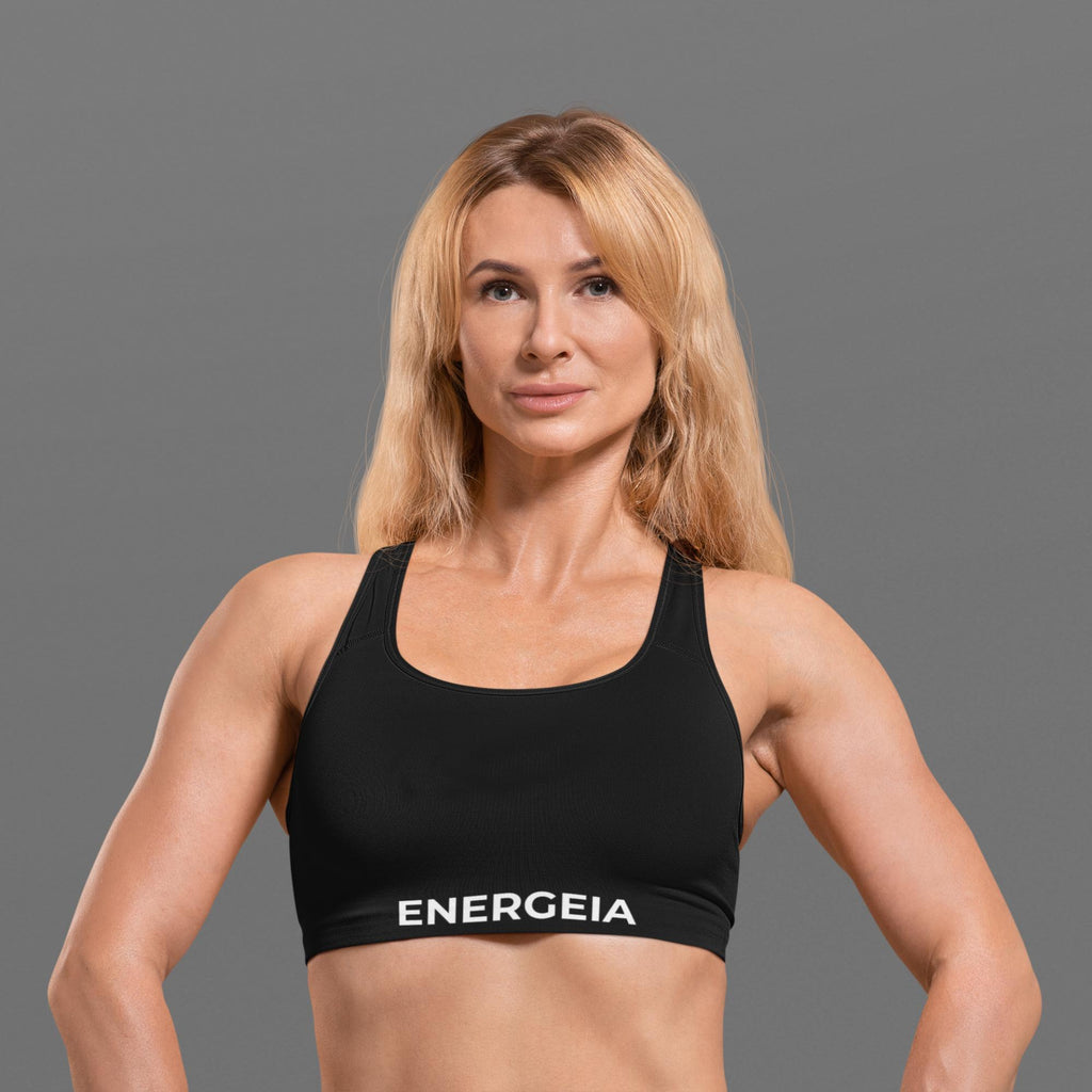 Energeia Womens TriDriÂ® Seamless 3D Fit Sports Bra | Supportive Gym & Workout Bra