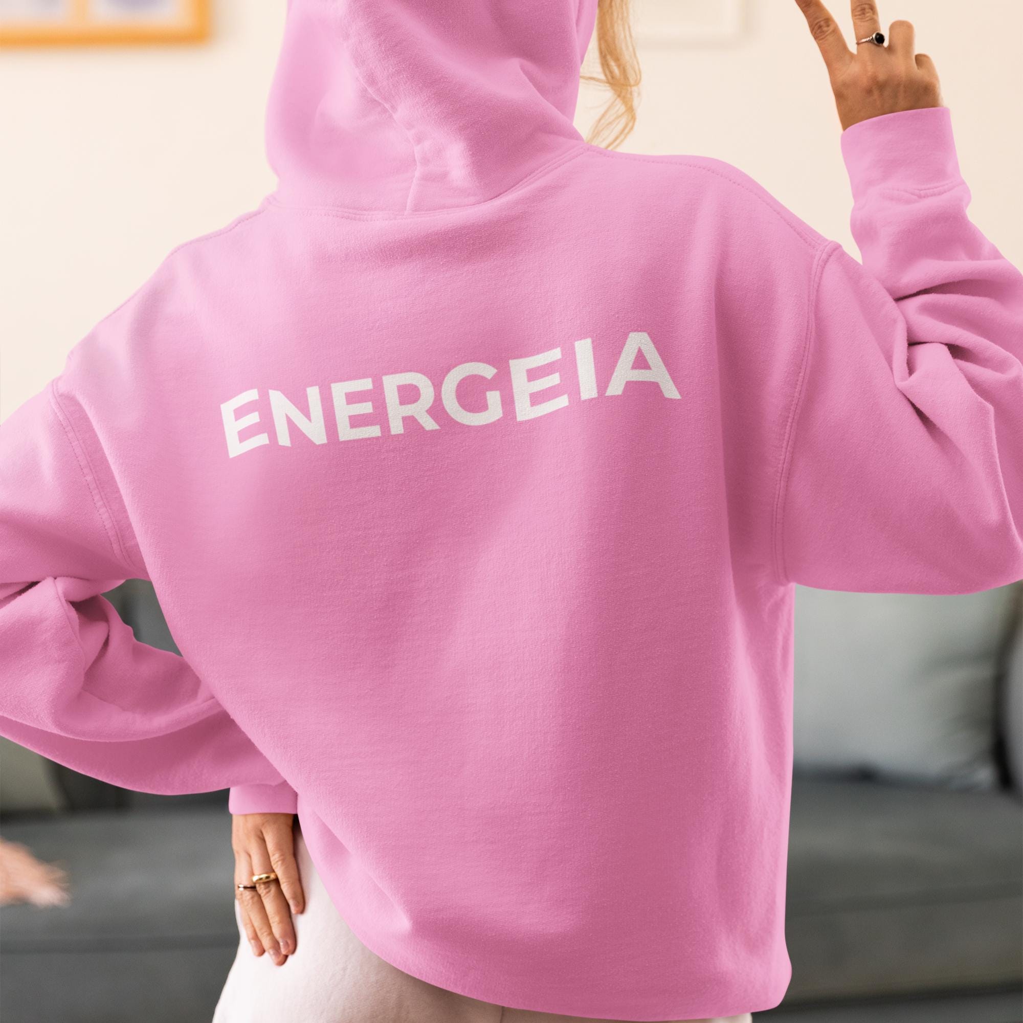 Energeia Unisex Gym Hoodie | Training Pullover Hoodie Activewear