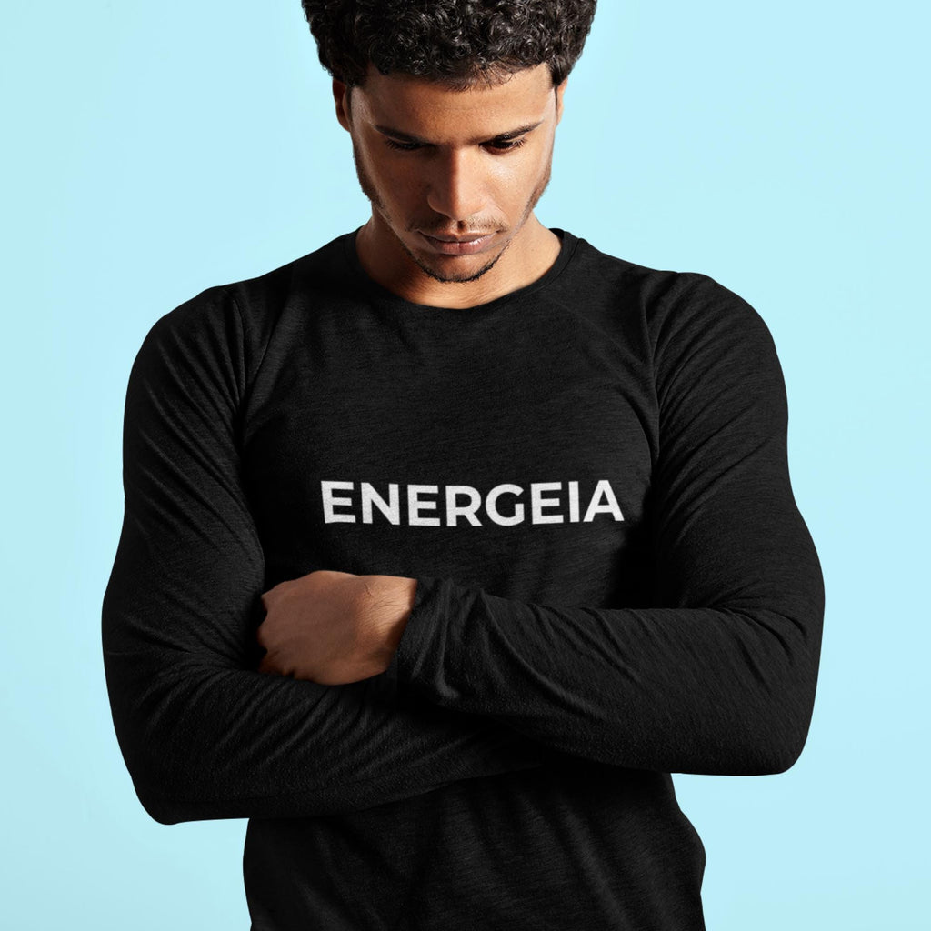 Mens Performance Baselayer Top | Lightweight Workout Training Shirt | Gym Activewear | Energeia