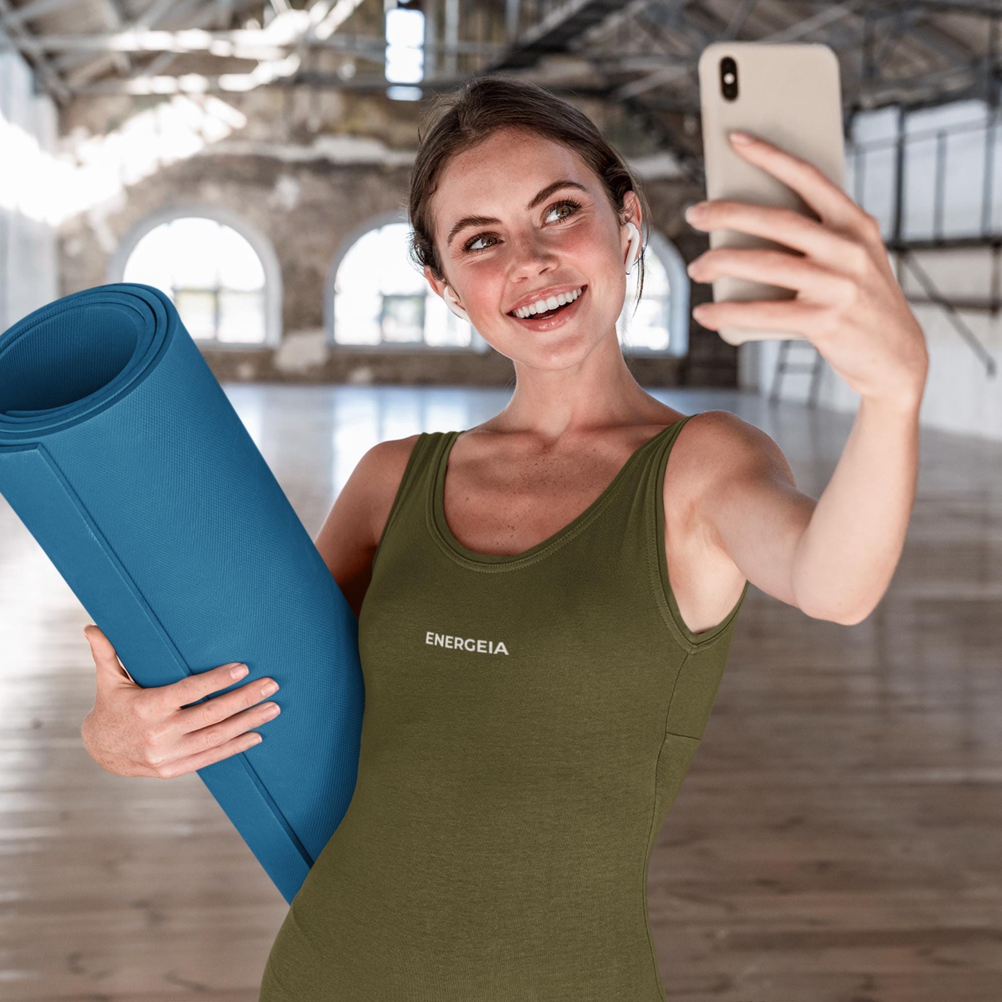 Women’s Yoga Knot Vest | Lightweight Gym Top for Training, Pilates & Athleisure | Energeia Activewear