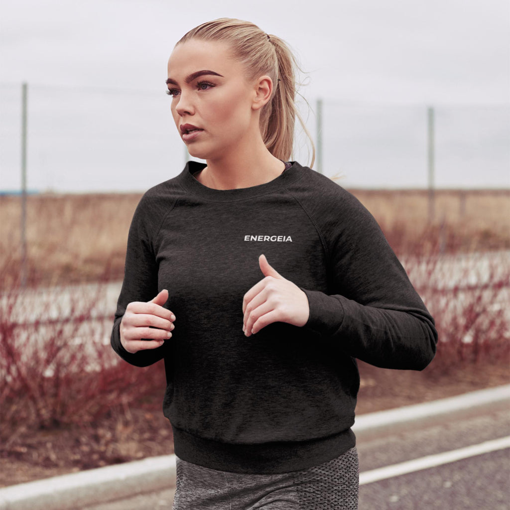 Unisex Gym Sweatshirt | Fitness Training Top | Energeia Athletic Streetwear | Activewear Jumper