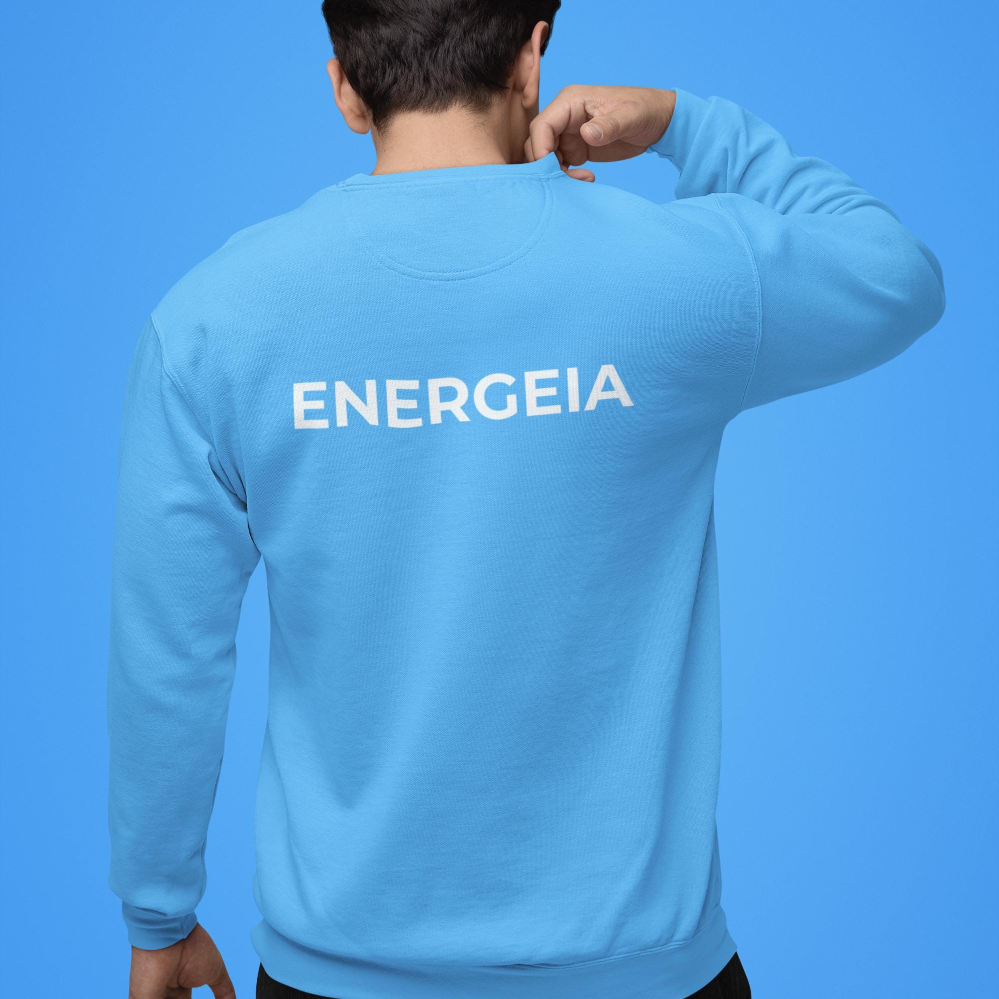 Unisex Gym Sweatshirt | Fitness Training Top | Energeia Athletic Streetwear | Activewear Jumper