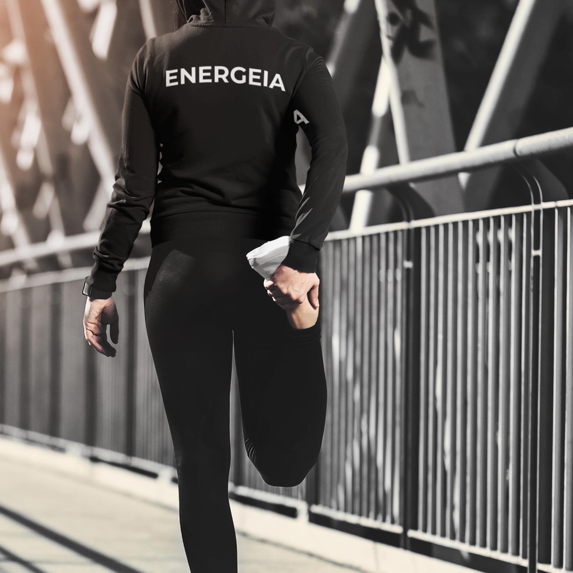 Women’s Gym Hoodie | Energeia Fitness Top | Oversized Workout Pullover | Stylish Activewear