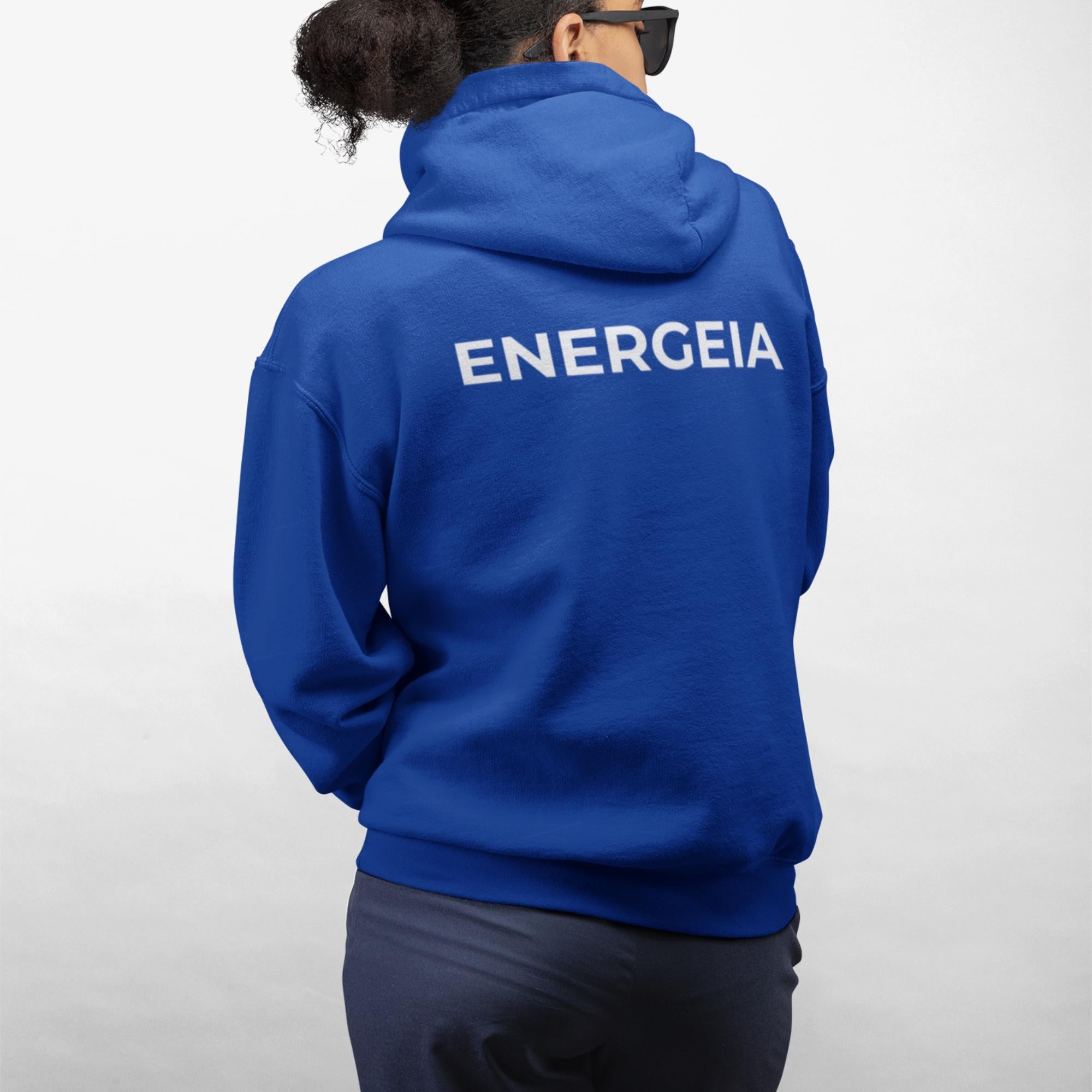 Women’s Gym Hoodie | Energeia Fitness Top | Oversized Workout Pullover | Stylish Activewear