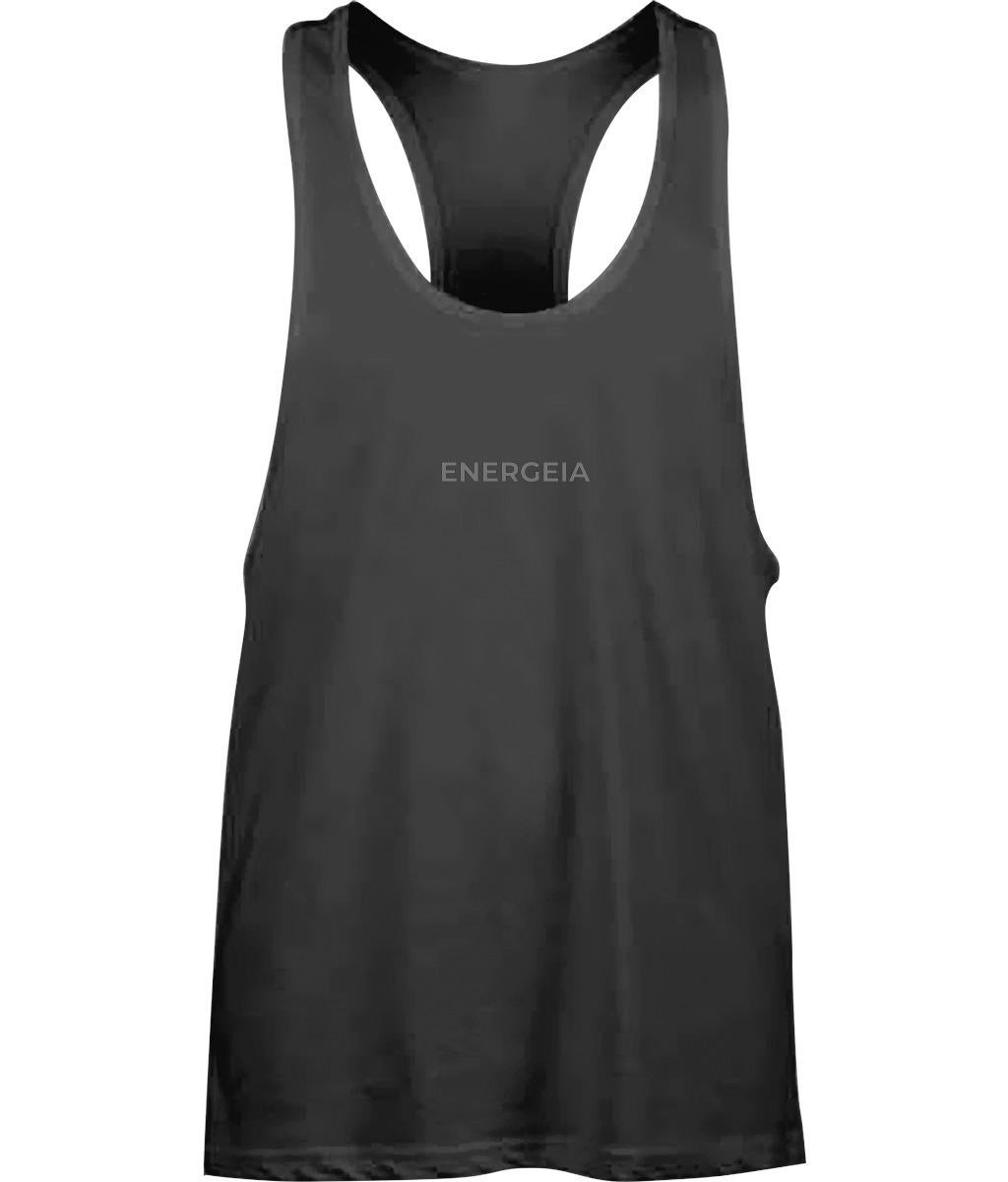 Energeia Mens Muscle Vest SF236 Bodybuilding Gym Workout Top